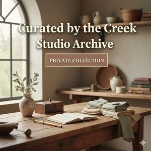 Curated by the Creek — Private Studio Archive